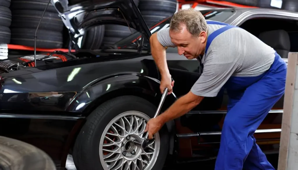 Removing the Old Tire