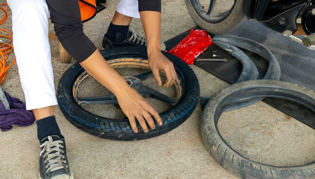 Safety Tips for Riding with Flat Tire